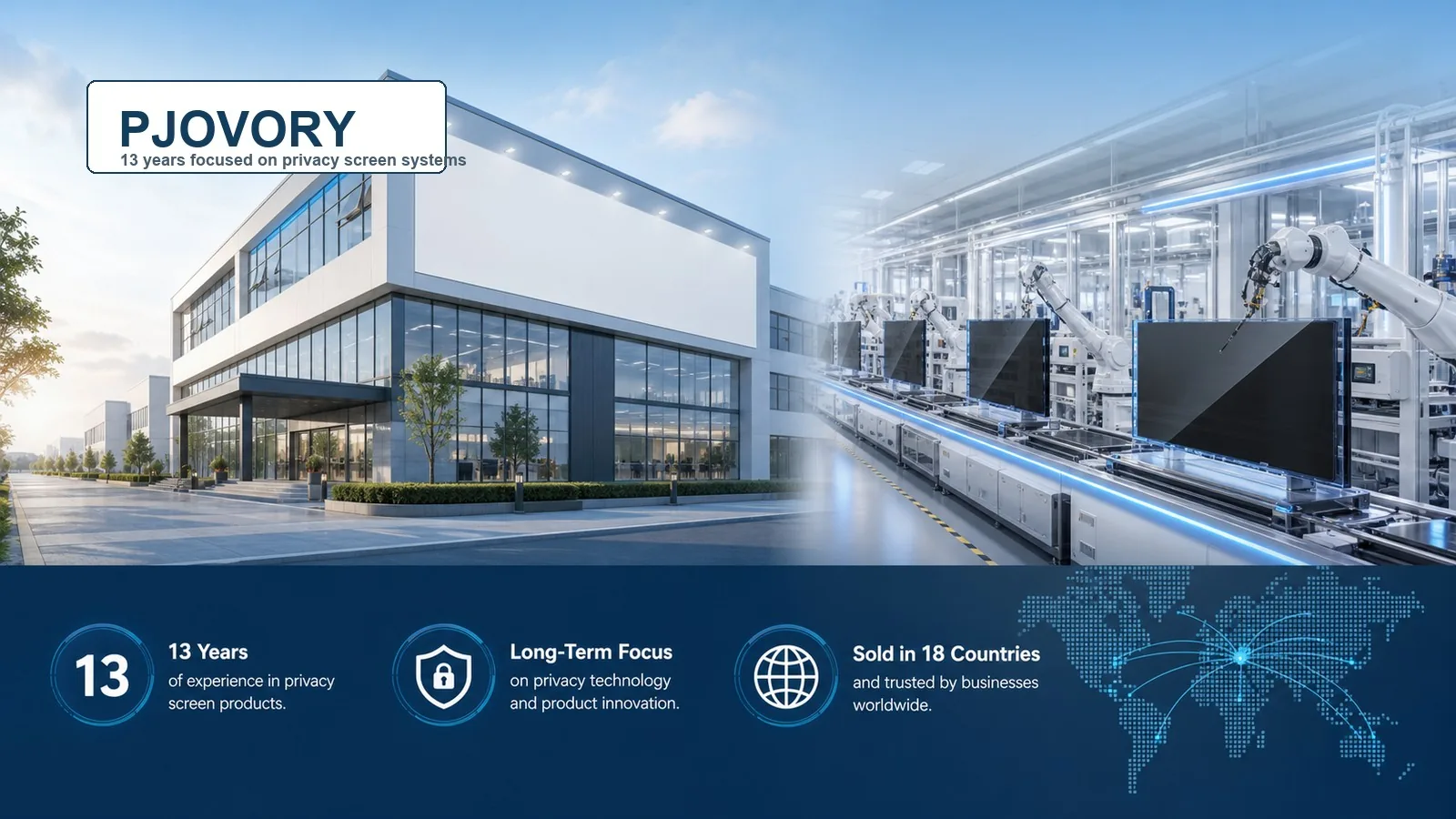 PJOVORY headquarters and intelligent factory